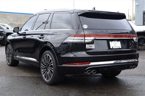 Infinite Black Metallic 2020 Lincoln Aviator Black Label AWD