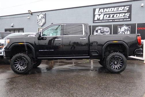 Carbon Black Metallic 2021 GMC Sierra 3500 Denali