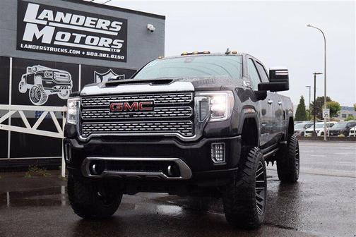 Carbon Black Metallic 2021 GMC Sierra 3500 Denali
