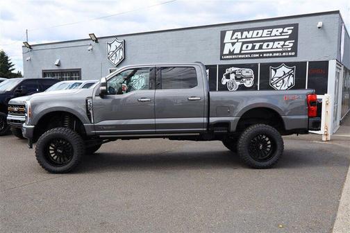 Carbonized Gray 2024 Ford F-350 Platinum