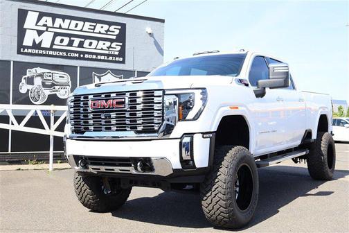Summit White 2025 GMC Sierra 3500 Denali