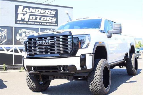 Summit White 2025 GMC Sierra 3500 Denali