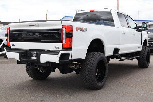 Star White Metallic Tri-Coat 2025 Ford F-350 Platinum