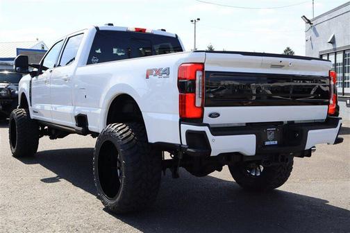 Star White Metallic Tri-Coat 2025 Ford F-350 Platinum