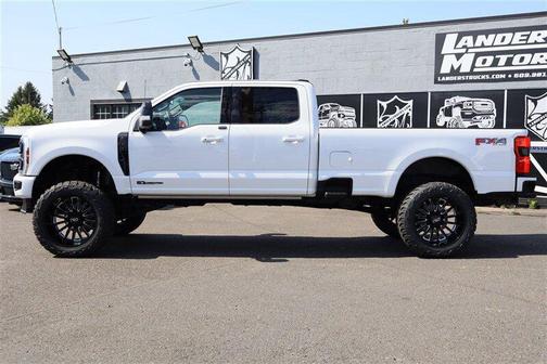 Star White Metallic Tri-Coat 2025 Ford F-350 Platinum