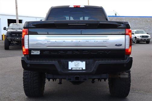 Shadow Black 2017 Ford F-350 Platinum