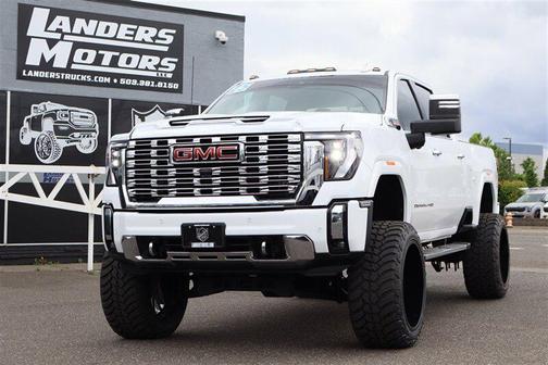 Summit White 2025 GMC Sierra 3500 Denali