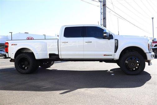 Star White Metallic Tri-Coat 2024 Ford F-450 Platinum