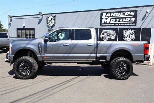 Carbonized Gray 2025 Ford F-350 Platinum