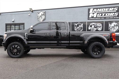 Agate Black Metallic 2021 Ford F-450 Platinum