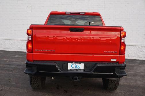 Red Hot 2026 Chevrolet Silverado 1500 Custom Trail Boss