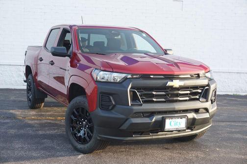 Radiant Red Tintcoat 2026 Chevrolet Colorado WT