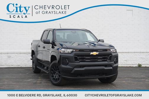 Black 2026 Chevrolet Colorado WT