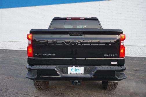 Black 2026 Chevrolet Silverado 1500 Custom Trail Boss