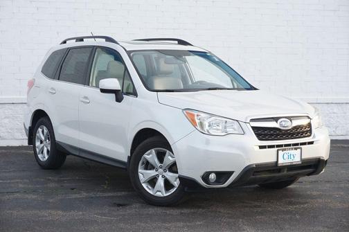 Satin White Pearl 2015 Subaru Forester 2.5i Limited