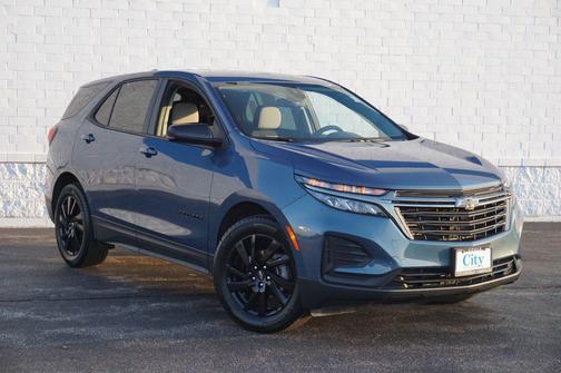 Lakeshore Blue Metallic 2024 Chevrolet Equinox LS