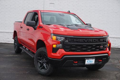 Red Hot 2026 Chevrolet Silverado 1500 Custom Trail Boss