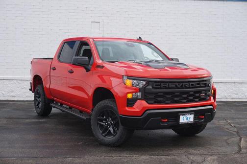 Red Hot 2026 Chevrolet Silverado 1500 Custom Trail Boss