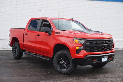 Red Hot 2026 Chevrolet Silverado 1500 Custom Trail Boss
