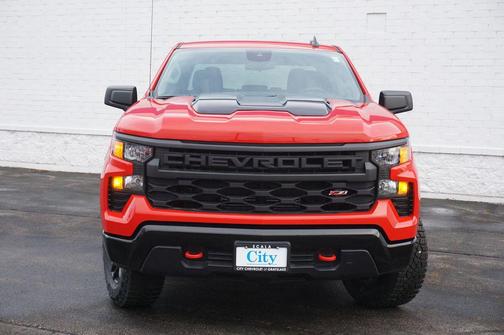 Red Hot 2026 Chevrolet Silverado 1500 Custom Trail Boss