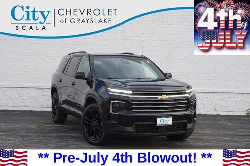 Mosaic Black Metallic 2026 Chevrolet Traverse LT