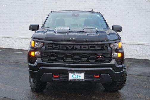 Black 2026 Chevrolet Silverado 1500 Custom Trail Boss