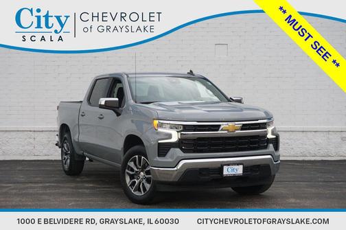 Slate Gray Metallic 2024 Chevrolet Silverado 1500 LT