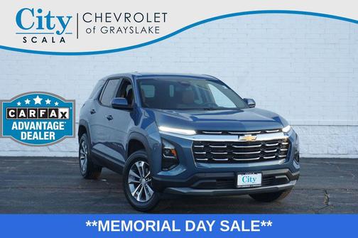 Lakeshore Blue Metallic 2025 Chevrolet Equinox 1LT