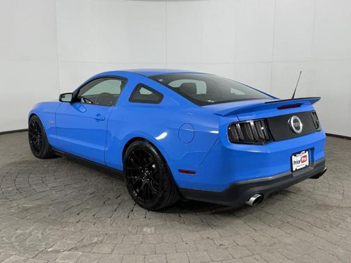 Blue 2012 Ford Mustang GT