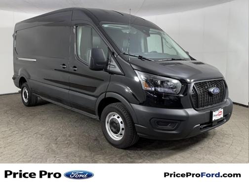 Agate Black Metallic 2025 Ford Transit-250 148 WB Medium Roof Cargo