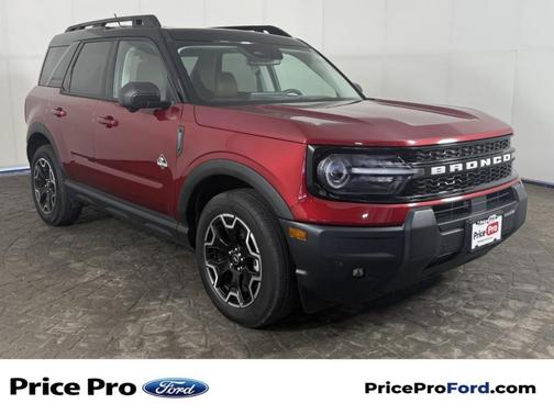 Red 2025 Ford Bronco Sport Outer Banks