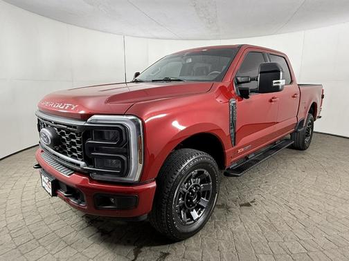Red 2024 Ford F-250 Lariat
