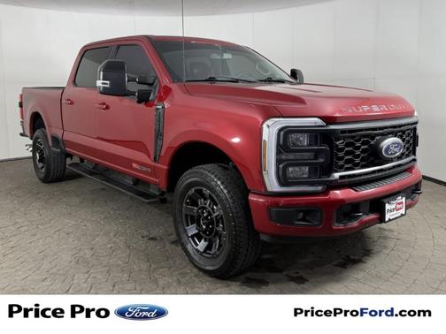 Red 2024 Ford F-250 Lariat