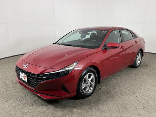 Scarlet Red Pearl 2021 Hyundai ELANTRA SEL