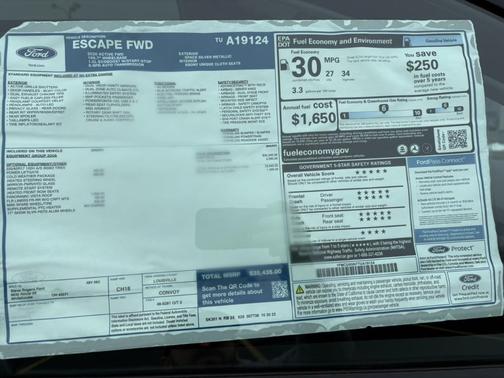 2026 Ford Escape Active