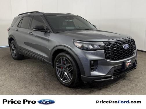 Carbonized Gray Metallic 2025 Ford Explorer ST