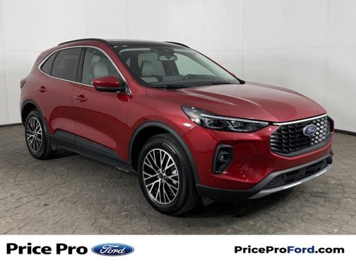 Red 2025 Ford Escape PHEV