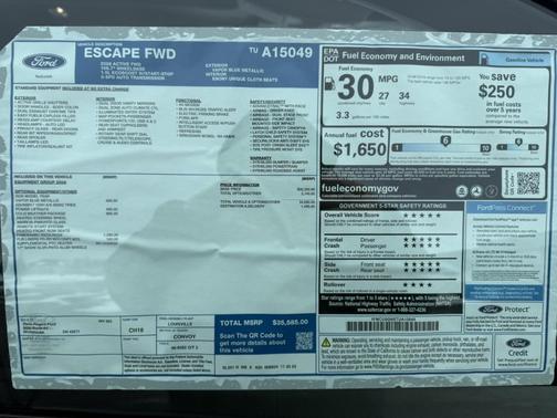 2026 Ford Escape Active