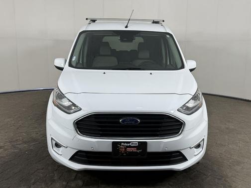 Frozen White 2023 Ford Transit Connect Titanium