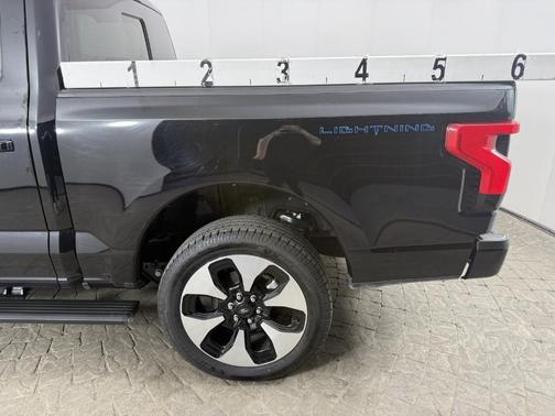 Agate Black Metallic 2025 Ford F-150 Lightning Platinum