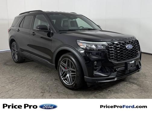 Agate Black Metallic 2025 Ford Explorer ST RWD