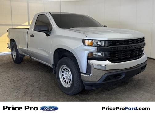 Silver 2020 Chevrolet Silverado 1500 WT
