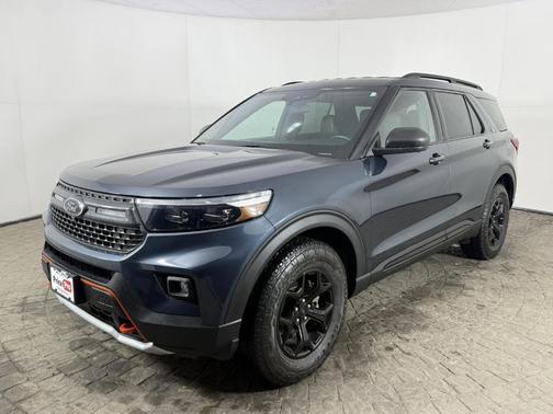 Stone Blue Metallic 2022 Ford Explorer Timberline