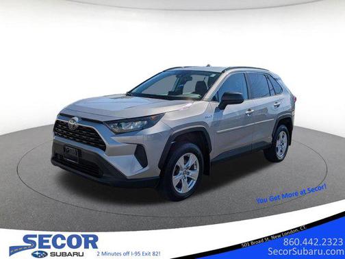 Silver Sky Metallic 2021 Toyota RAV4 Hybrid LE