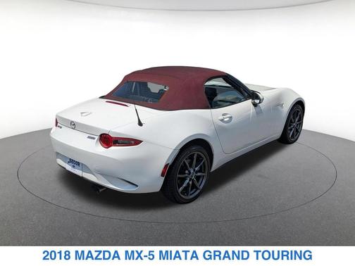 Snowflake White Pearl Mica 2018 Mazda MX-5 Miata Grand Touring