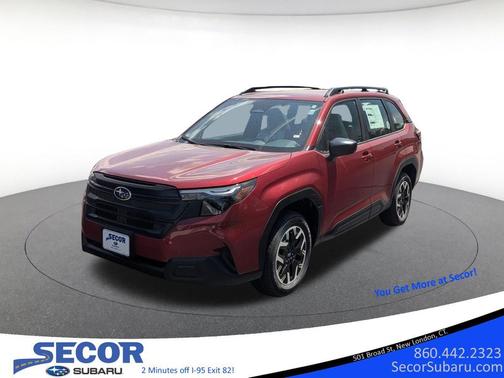Crimson Red Pearl 2026 Subaru Forester Base