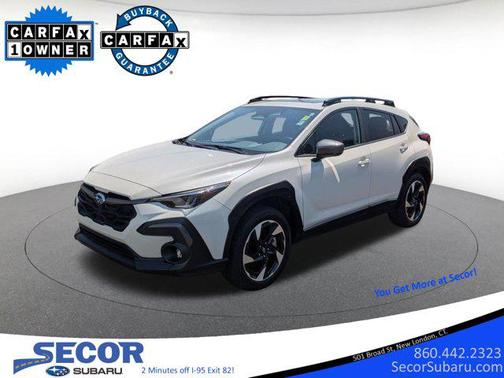 Crystal White Pearl 2025 Subaru Crosstrek Limited
