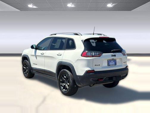 Pearl White Pearlcoat 2019 Jeep Cherokee Trailhawk Elite