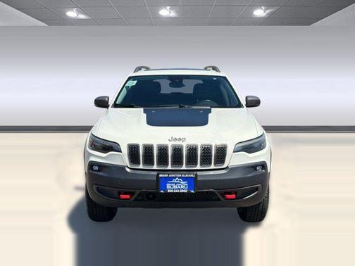 Pearl White Pearlcoat 2019 Jeep Cherokee Trailhawk Elite