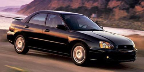 Platinum Silver Metallic 2005 Subaru Impreza 2.5 RS